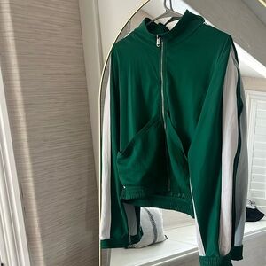 Free People Right on Track Jacket EUC size Large